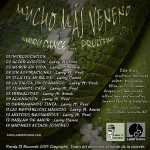 MUCHO MAS VENENO 2015 - BACK COVER (Custom)